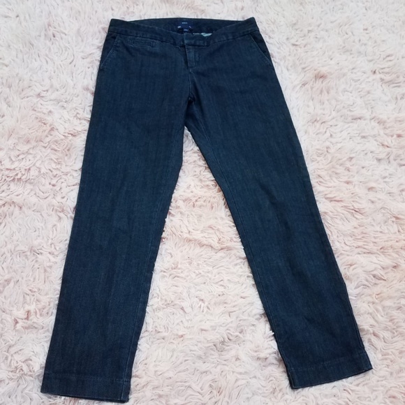 GAP STRETCH SKINNY JEANS CHAMBRAY SIZE 1 - Picture 6 of 8